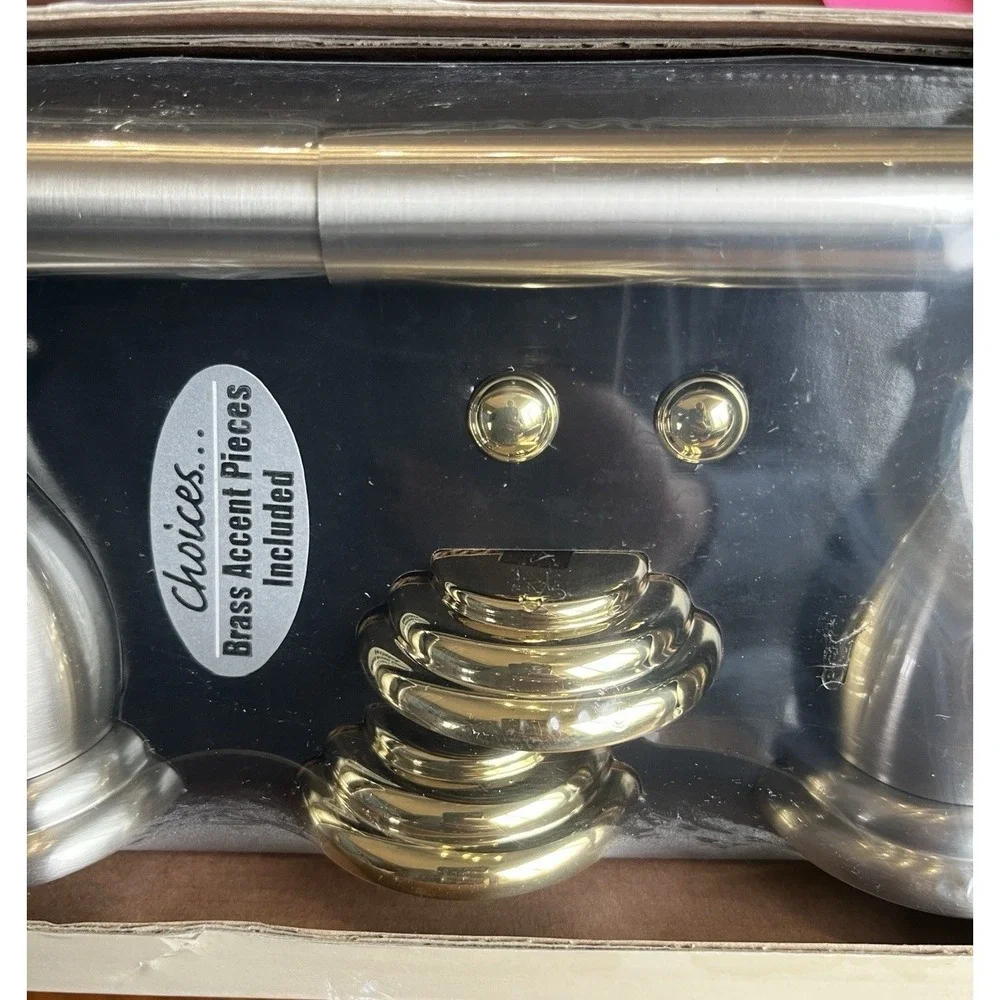 American Standard Williamsburg Toilet Paper Holder Brushed Satin Nickel NEW‎